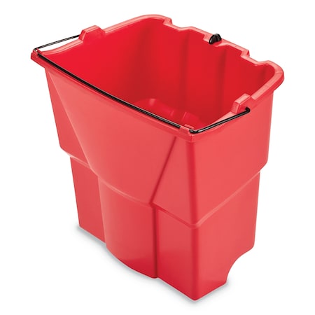 Rubbermaid Commercial 18 qt Red, Plastic 2064907